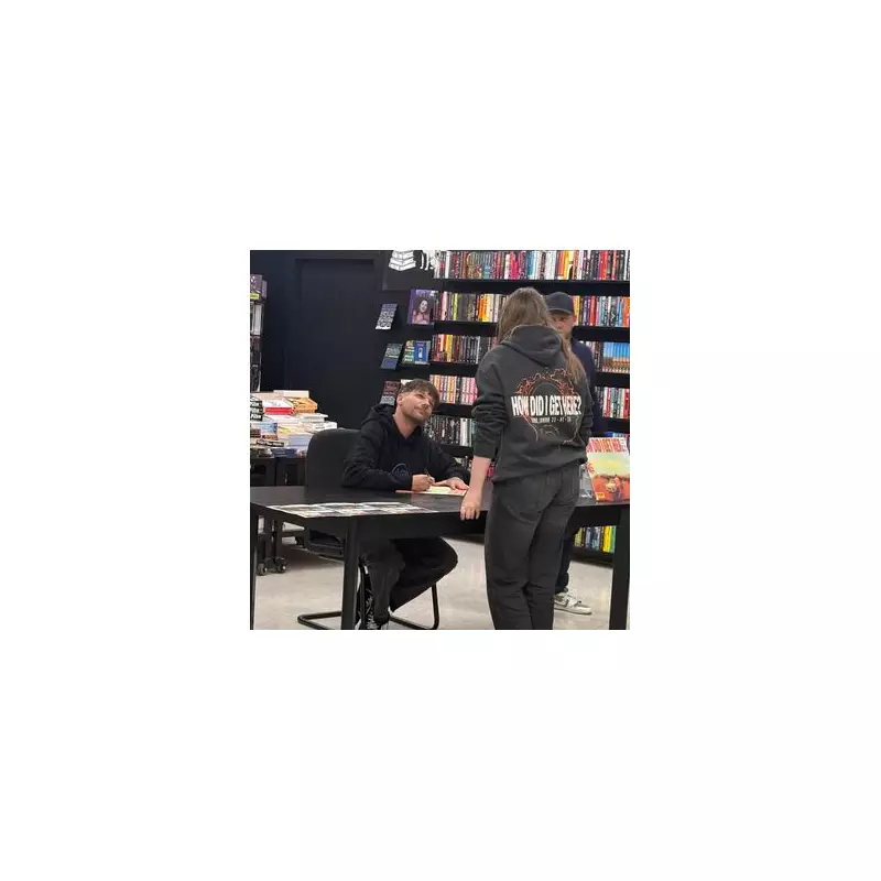 Louis Tomlinson Visits Birmingham's Bullring for Album Signing Ahead of Arena Show