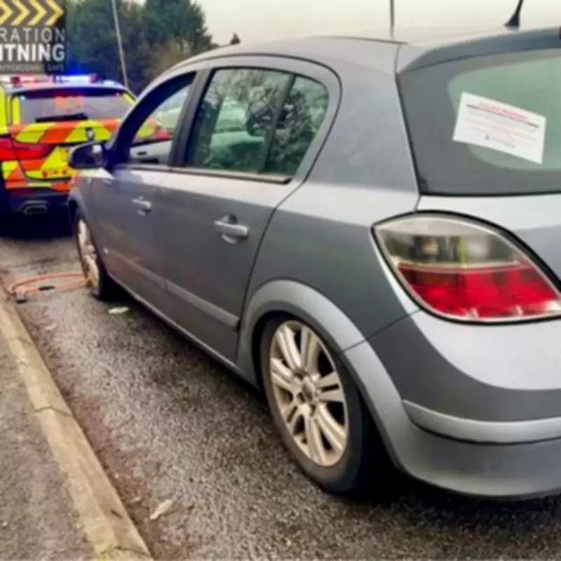 M6 Traffic Stop Shocks Police with Dangerous Suspension Discovery