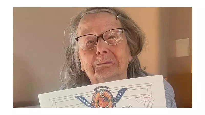 Macclesfield's Dancing Queen, 102, Aims for 102 Birthday Cards