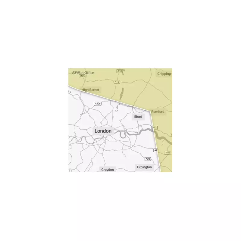 Met Office Ice Warning Spares Southern UK on Wednesday - Full List of Areas