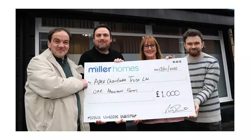 Miller Homes Donates £1,000 to Boost Men's Mental Health in St Helens