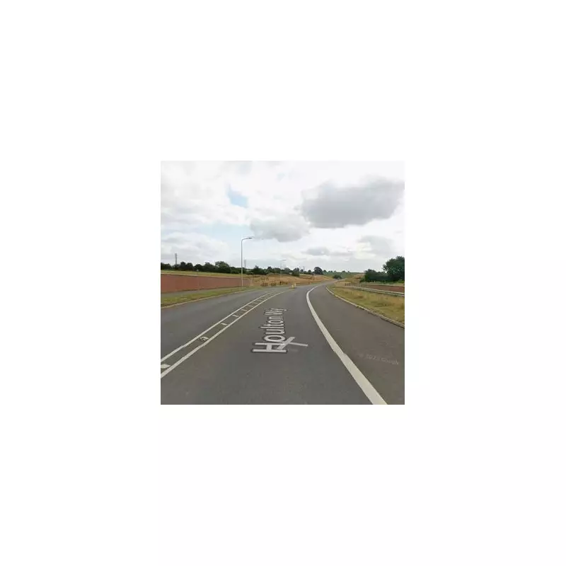 Motorbike Rider Critically Injured in Rugby Lamppost Collision