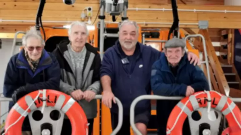 New Quay RNLI Bids Farewell to Legendary Coxswain After 32 Years of Service
