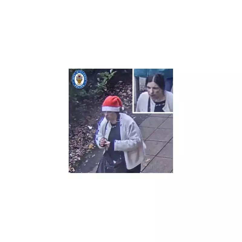 Police Appeal to Identify Woman in Santa Hat After Distraction Theft on Solihull Pensioner