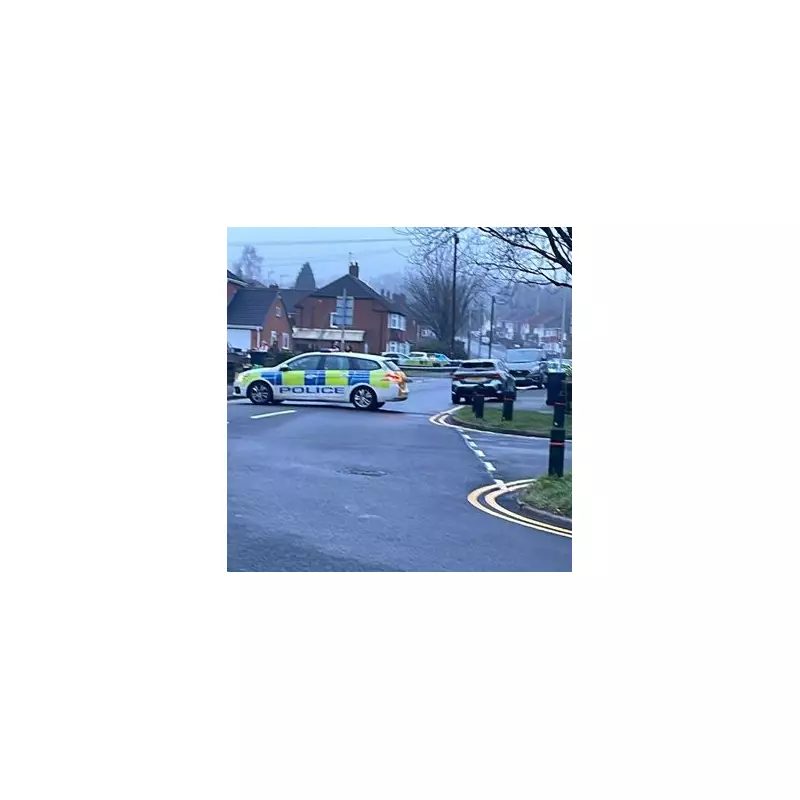 Police Cordon Off Road Near Coseley Primary School Amid Incident
