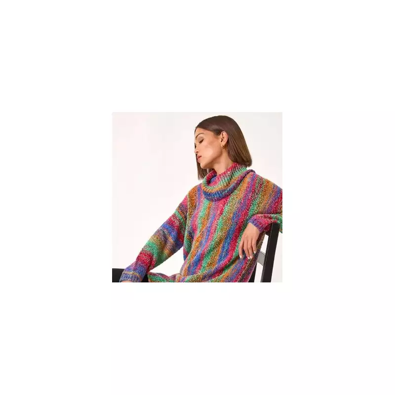 Roman's £32 Striped Jumper Brightens Winter & Earns Compliments