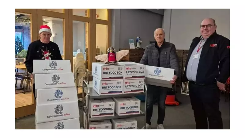 RRT Delivers 240 Meals to Poynton Larder Amid UK Food Insecurity Crisis