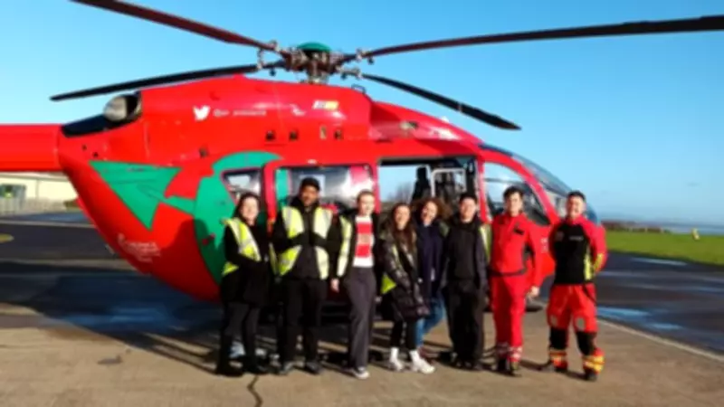 Serco Staff Honour Colleague's Legacy with Wales Air Ambulance Support