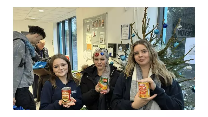 South Devon UTC Students' £5 Challenge Fuels Record Foodbank Haul