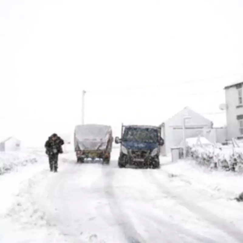 UK Snow Bomb Upgraded: 18-Inch Blizzard Forecast for 528-Mile Radius