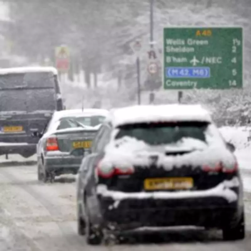 UK Snow Forecast: West Midlands Braced for Tuesday Flurries as Maps Reveal Exact Timing