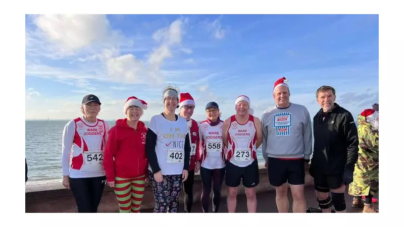 Ware Joggers Shine at Southend Rudolph Run with Top Three Finish
