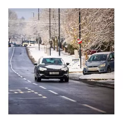 A42 Gridlocked: Drivers Stranded for Hours in Storm Goretti Snow