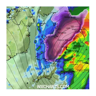 Birmingham Braces for 18.3mm Per Hour Rain Deluge and Snow