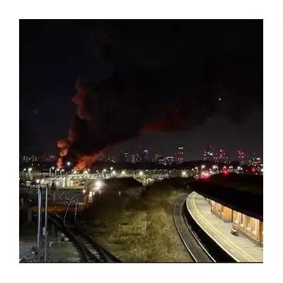 Birmingham Carpet Factory Inferno: 75 Firefighters Battle Tyseley Blaze