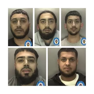 Birmingham Gang Jailed for 65+ Years Over Darlaston Doorstep Shooting