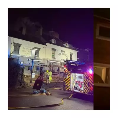 Huge Fire at Recently Reopened Midland Pub Linked to 'Potential Cannabis Factory'