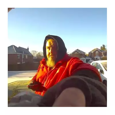 Royal Mail Trolley Takes Icy Plunge in Nottingham as Postman Gives Chase