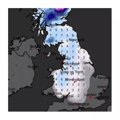 UK Snow Alert: 26 January 'Snow Bomb' to Blanket Most of England