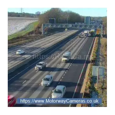 Woman, 60s, dies in M6 four-car crash near Corley Services