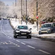 A42 Gridlocked: Drivers Stranded for Hours in Storm Goretti Snow