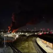 Birmingham Carpet Factory Inferno: 75 Firefighters Battle Tyseley Blaze