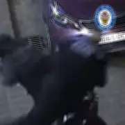 Birmingham PC's Dramatic Tackle on Motorbike Thieves Caught on CCTV
