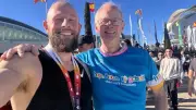 Conwy Dad's Marathon Run Raises £1,619 for Tŷ Gobaith Children's Hospice