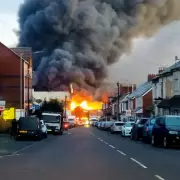 Eight Fire Engines Tackle Major Wolverhampton Factory Blaze