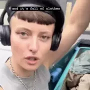 Fashion Stylist Discovers Vintage Treasure Trove in East London Bin