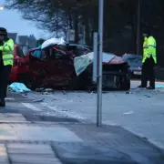 Four dead including three teens in Bolton horror crash between car and taxi