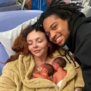 Jesy Nelson's fiancé shares poem for twin daughters with SMA Type 1