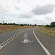 Motorbike Rider Critically Injured in Rugby Lamppost Collision