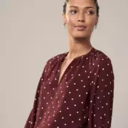 Next's £28 Polka Dot Blouse Worn by Alison Hammond is a Year-Round Hit