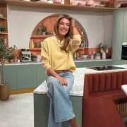 Recreate Cat Deeley's Chic Butter Yellow Jumper Look with This £36 M&S Find