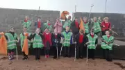 St Michael's Academy Pupils Lead Beach Clean at Goodrington Sands