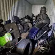 Two Men Arrested After Stolen Car Parts Found in Shipping Containers