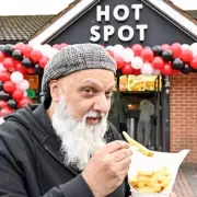 Uncle Nas's 20p Chips Queue Stretches Round Birmingham Block
