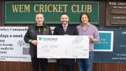 Wem Cricket Club Nets £3,000 for New Training Facilities