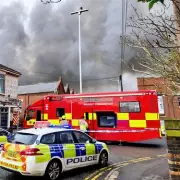 Wolverhampton factory fire: Crews remain 24 hours later as cause probed