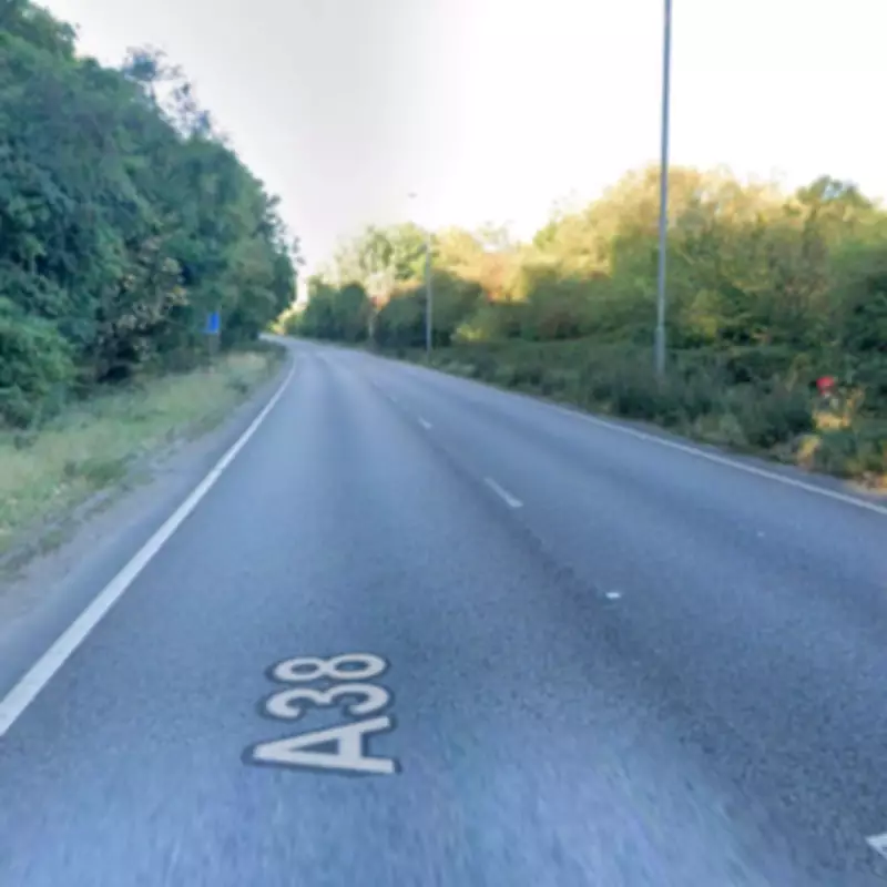 A38 Northbound Closed After Collision, Police Urge Alternative Routes