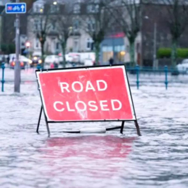 A4545 Shut Both Ways Near Birmingham Airport Amid Severe Flooding