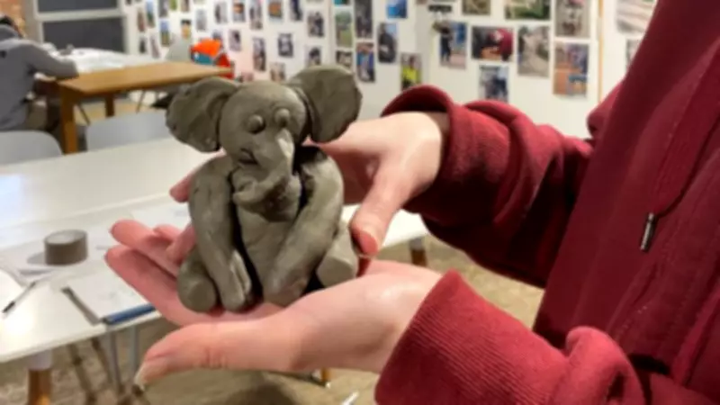 Adults with Disabilities Showcase Pottery Skills at Duckyls Farm Activity