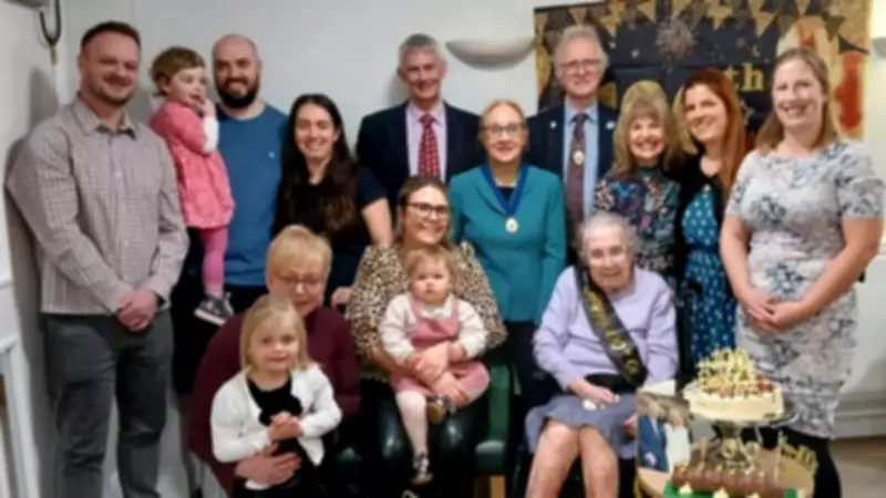 Altrincham Resident Celebrates 100th Birthday on Valentine's Day