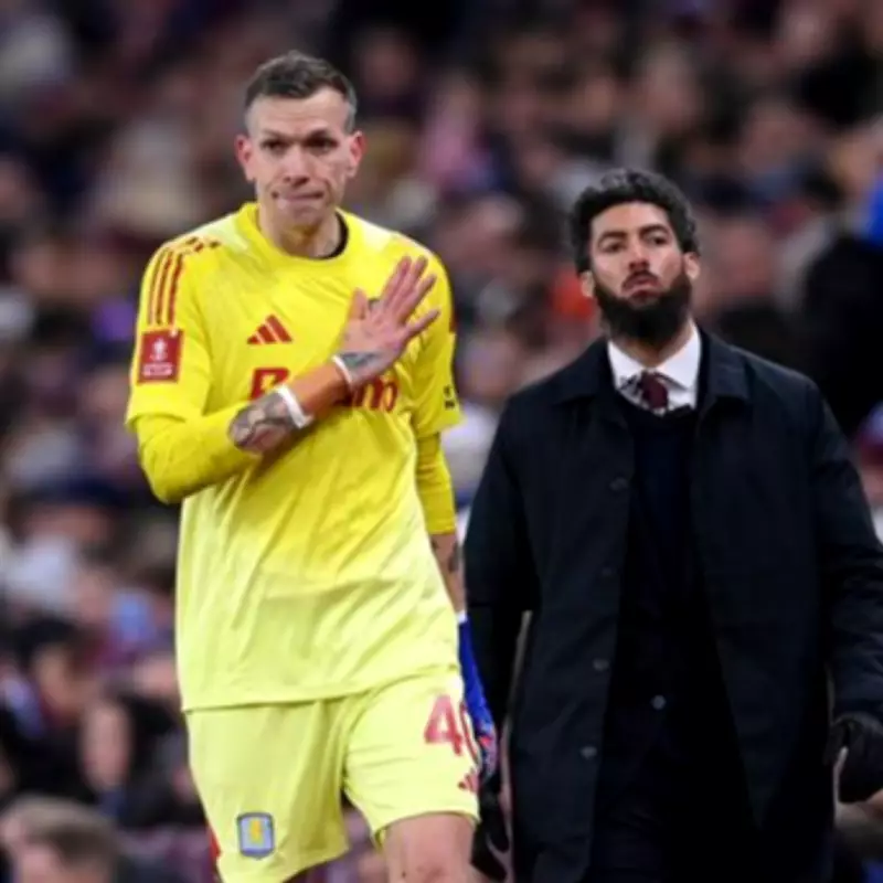 Aston Villa's Marco Bizot Apologizes for FA Cup Red Card Against Newcastle