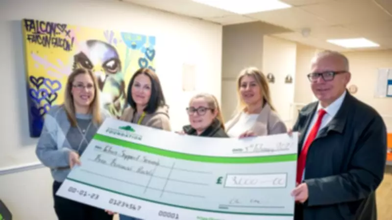 Barratt and David Wilson Homes Donates £3,000 to Falcon Support Services