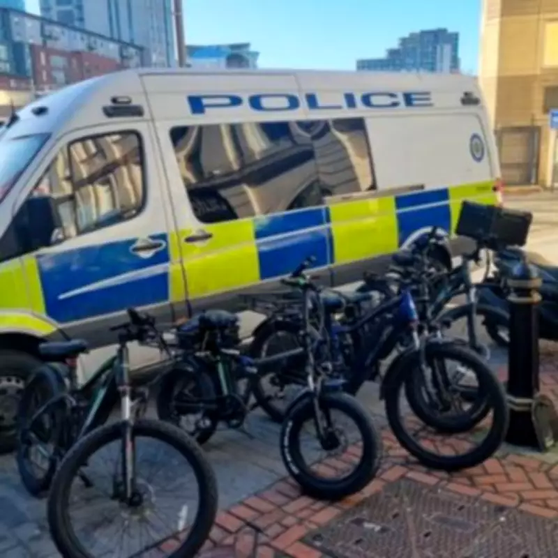 Birmingham Police Crackdown Sees 50 Illegal E-Bikes Seized and Crushed