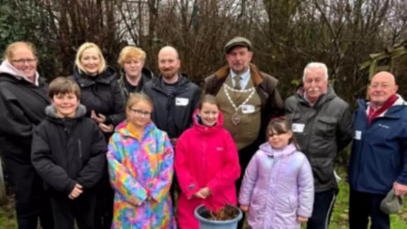Blaenavon Pupils Bury Time Capsule for UNESCO Heritage Anniversary