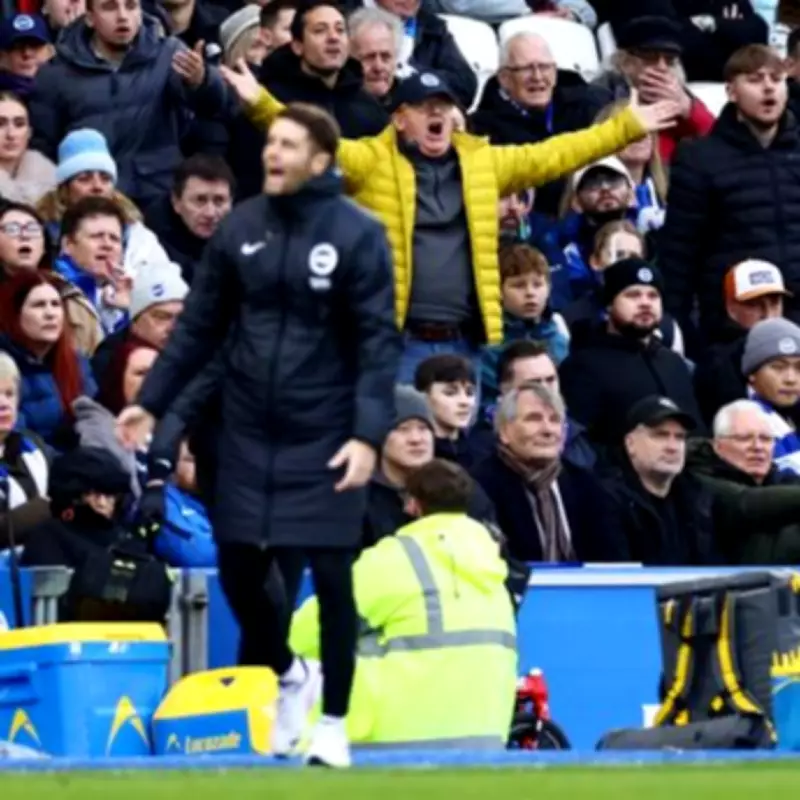 Brighton Manager Faces Sack Chants Ahead of Crucial Aston Villa Clash