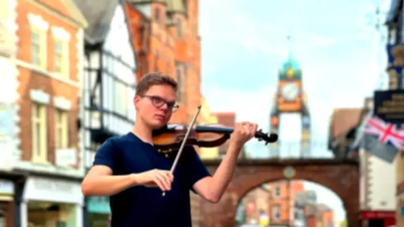 Chester Violinist Philip Chidell Announces Mother's Day Concerts at Town Hall